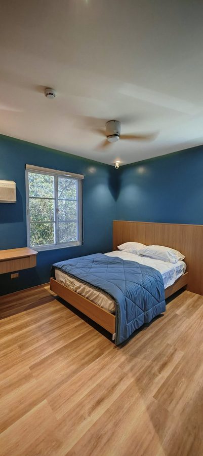 Casa Soriano — bedroom in blue