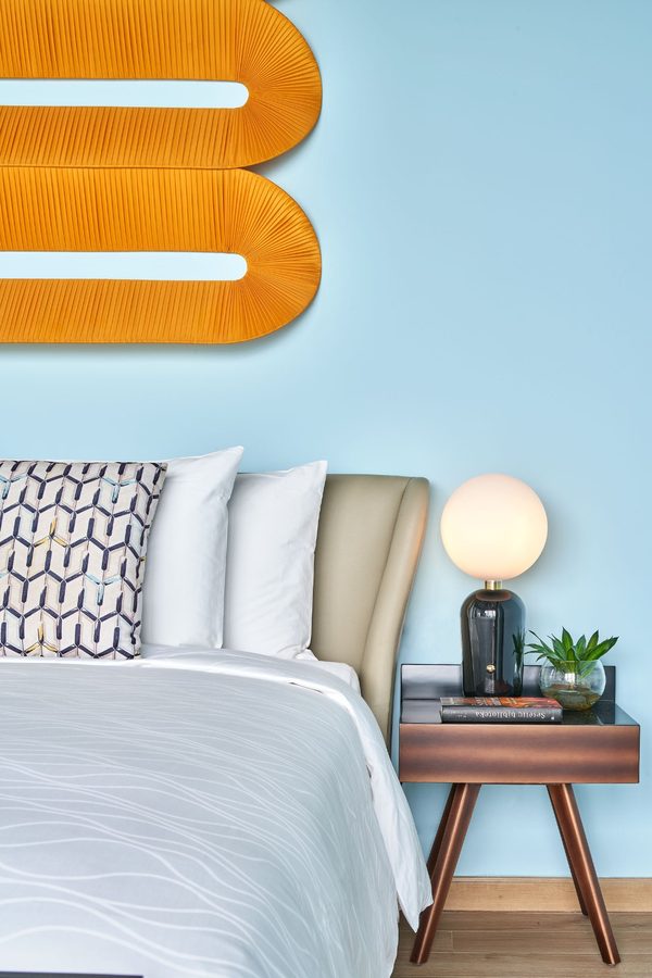 Khem Beach Resort — bedside detail